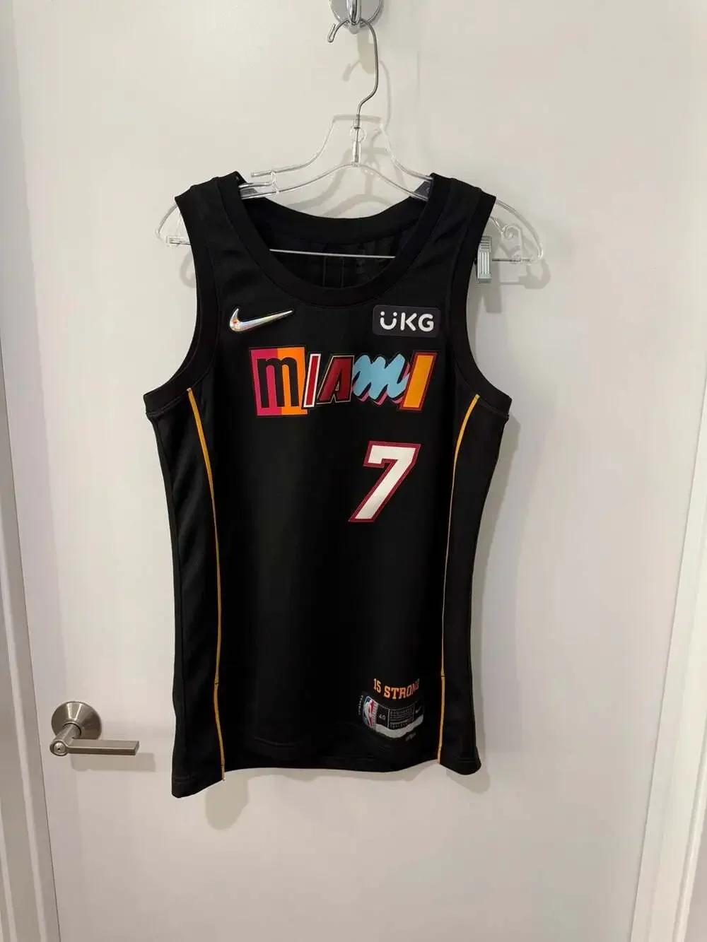 Nike Kyle Lowry Miami Heat 2021-2022 NBA Mixtape 'City Edition' Swingman Jersey,